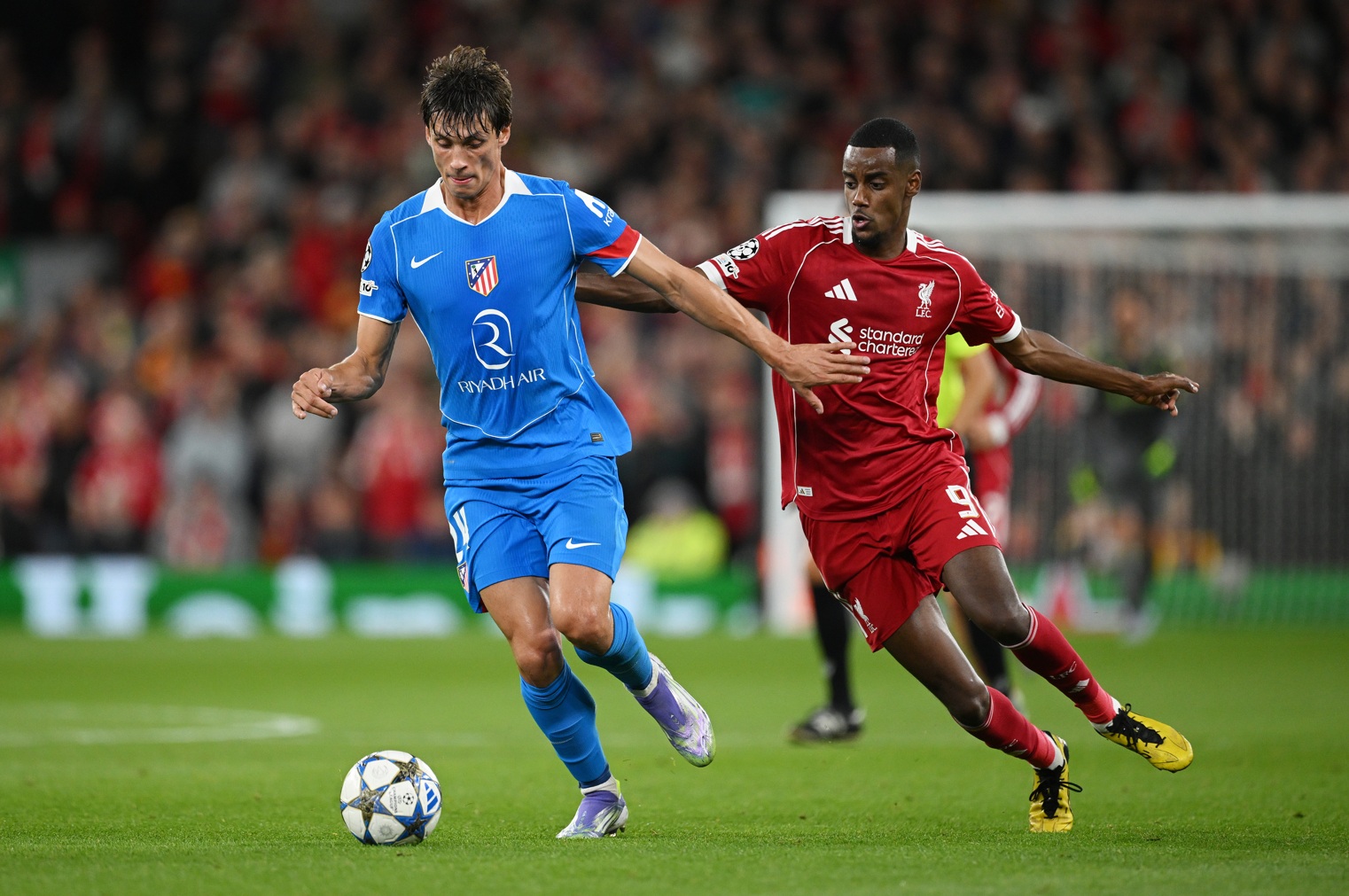 Alexander Isak enjoyed a solid Liverpool debut on Wednesday night