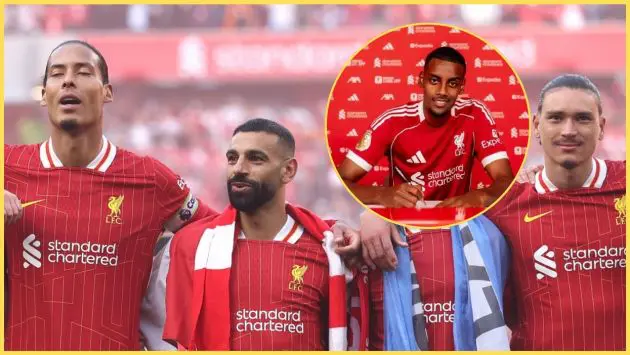 Alexander Isak has become Liverpool's club-record signing at £125m