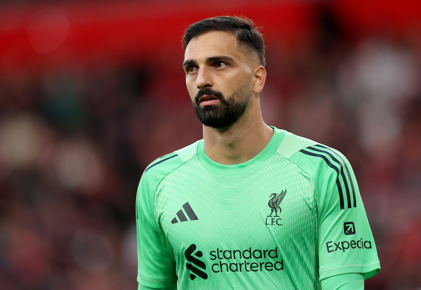 Giorgi Mamardashvili is set to make his official Liverpool debut against Southampton on Tuesday night