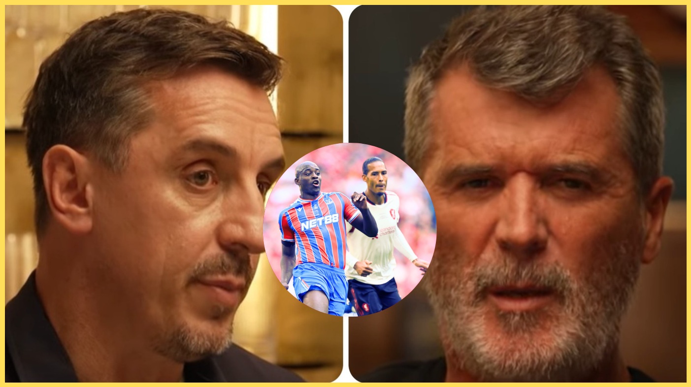 Gary Neville and Roy Keane disagreed on their predictions for Crystal Palace v Liverpool