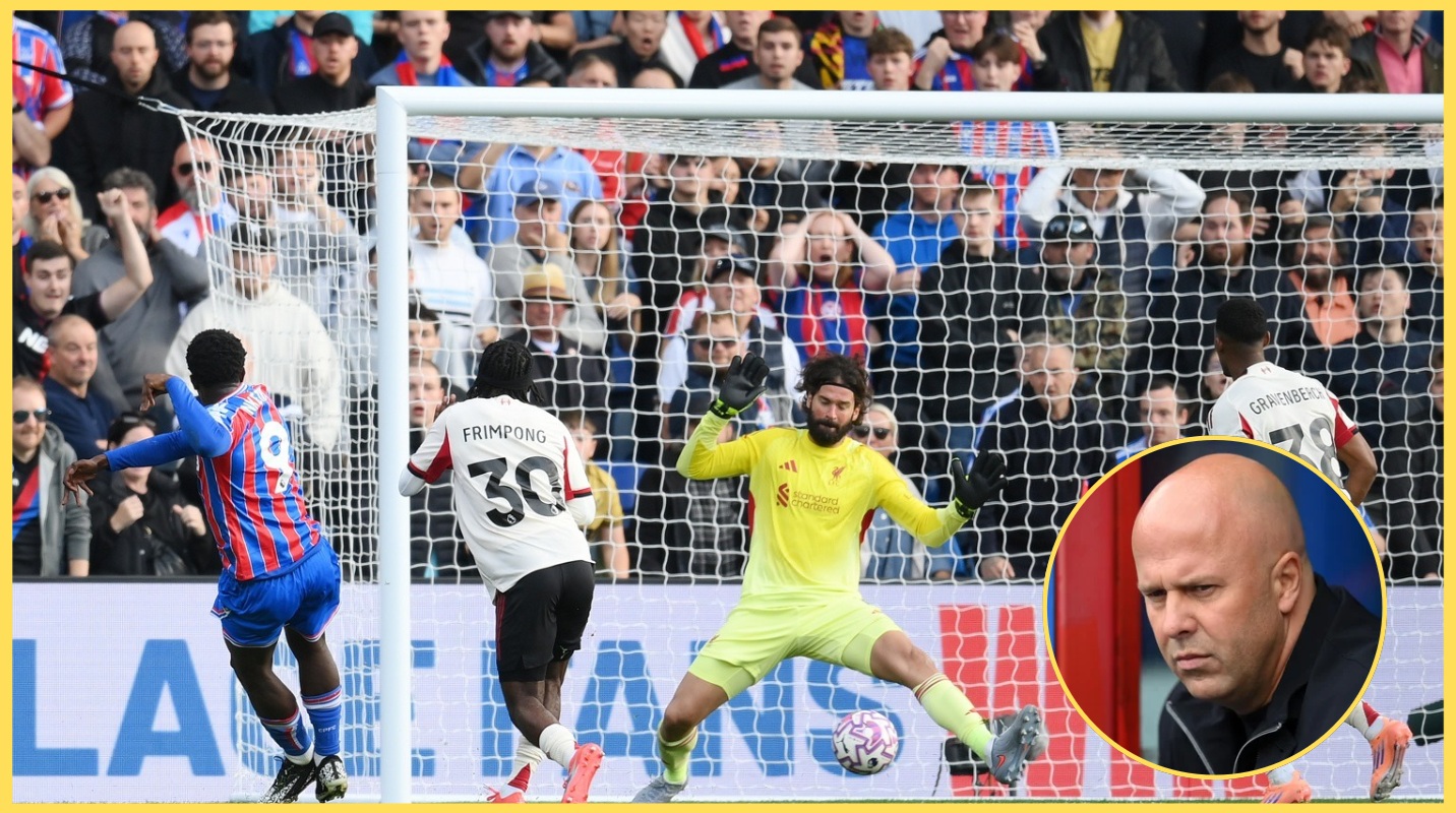 Arne Slot was critical of Liverpool's defending for Eddie Nketiah's last-gasp winner