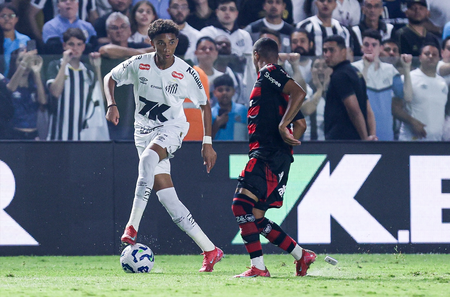 Liverpool scouts have kept tabs on Santos teenager Robinho Junior