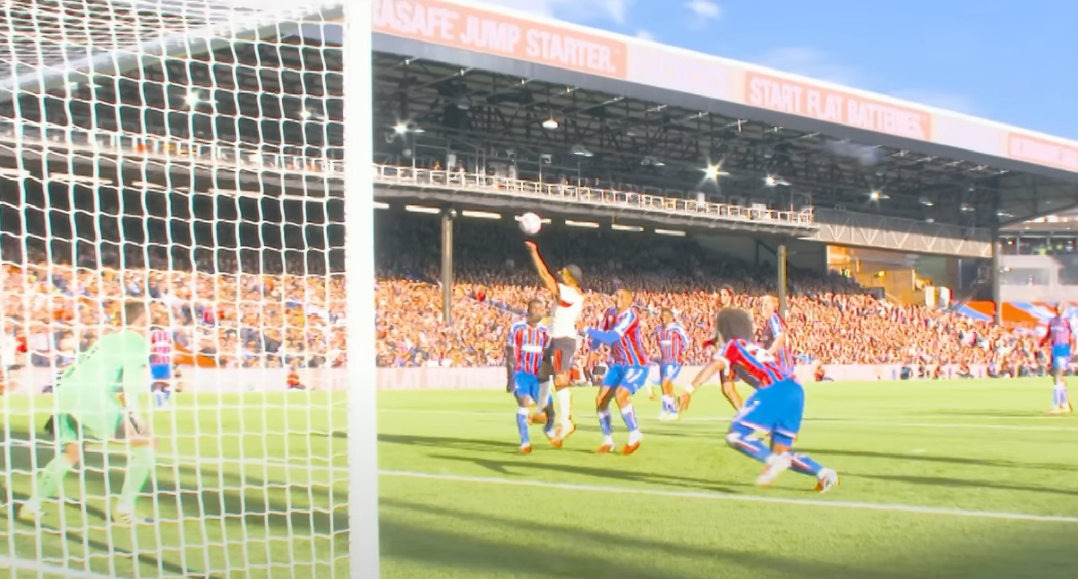 Mo Salah was accused of an alleged handball offence in Liverpool's defeat to Crystal Palace