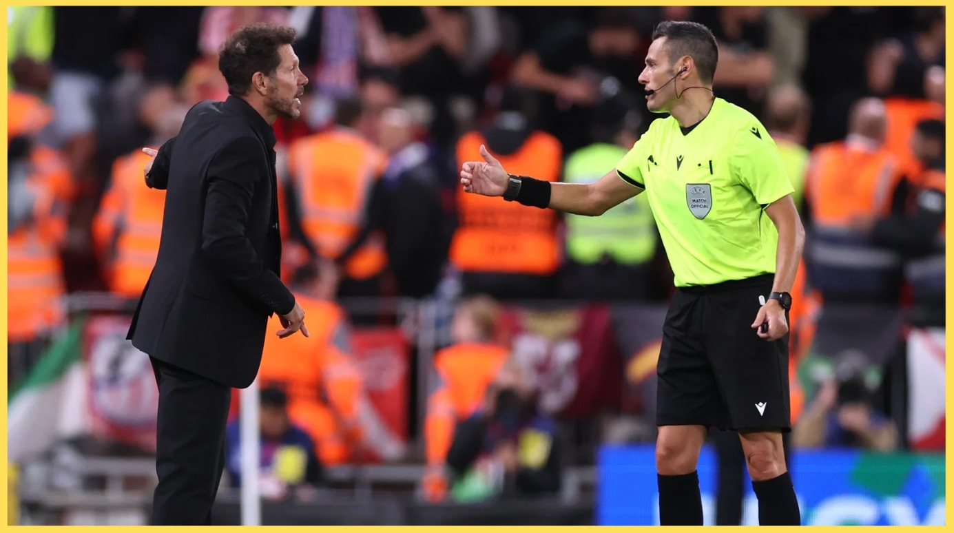 Diego Simeone has spoken out after being 'insulted' by Liverpool supporters at Anfield