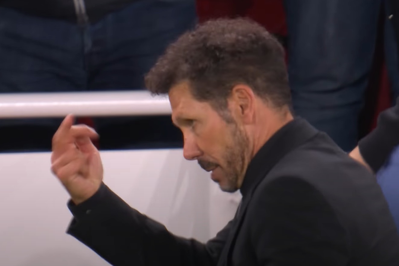 Diego Simeone was unhappy at 'insults' directed at him from some spectators at Anfield