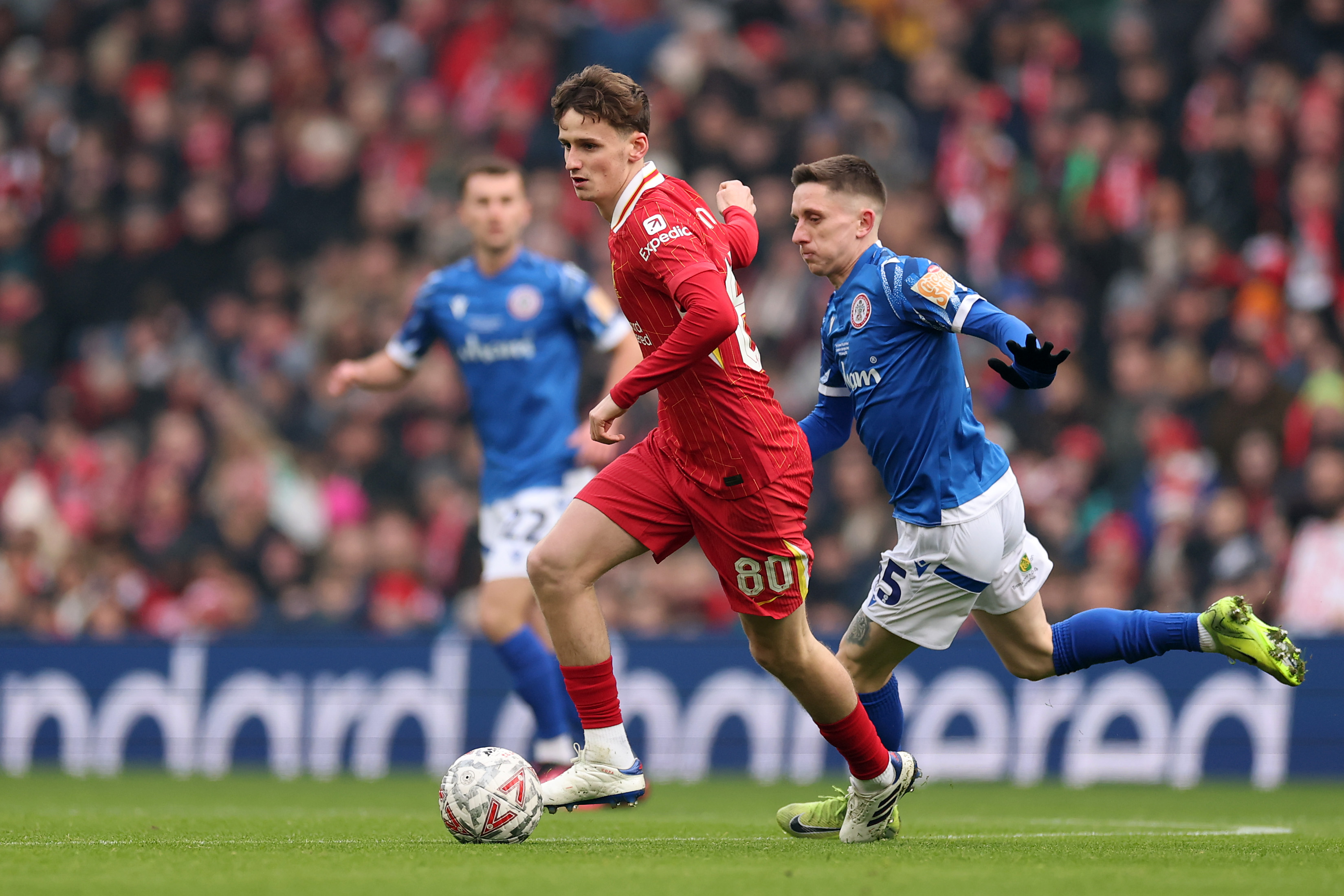 Tyler Morton left Liverpool for Lyon in a £15m transfer in August