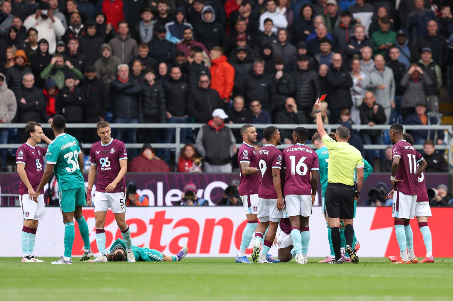 Scott Parker had no complaints with Lesley Ugochukwu's red card against Liverpool
