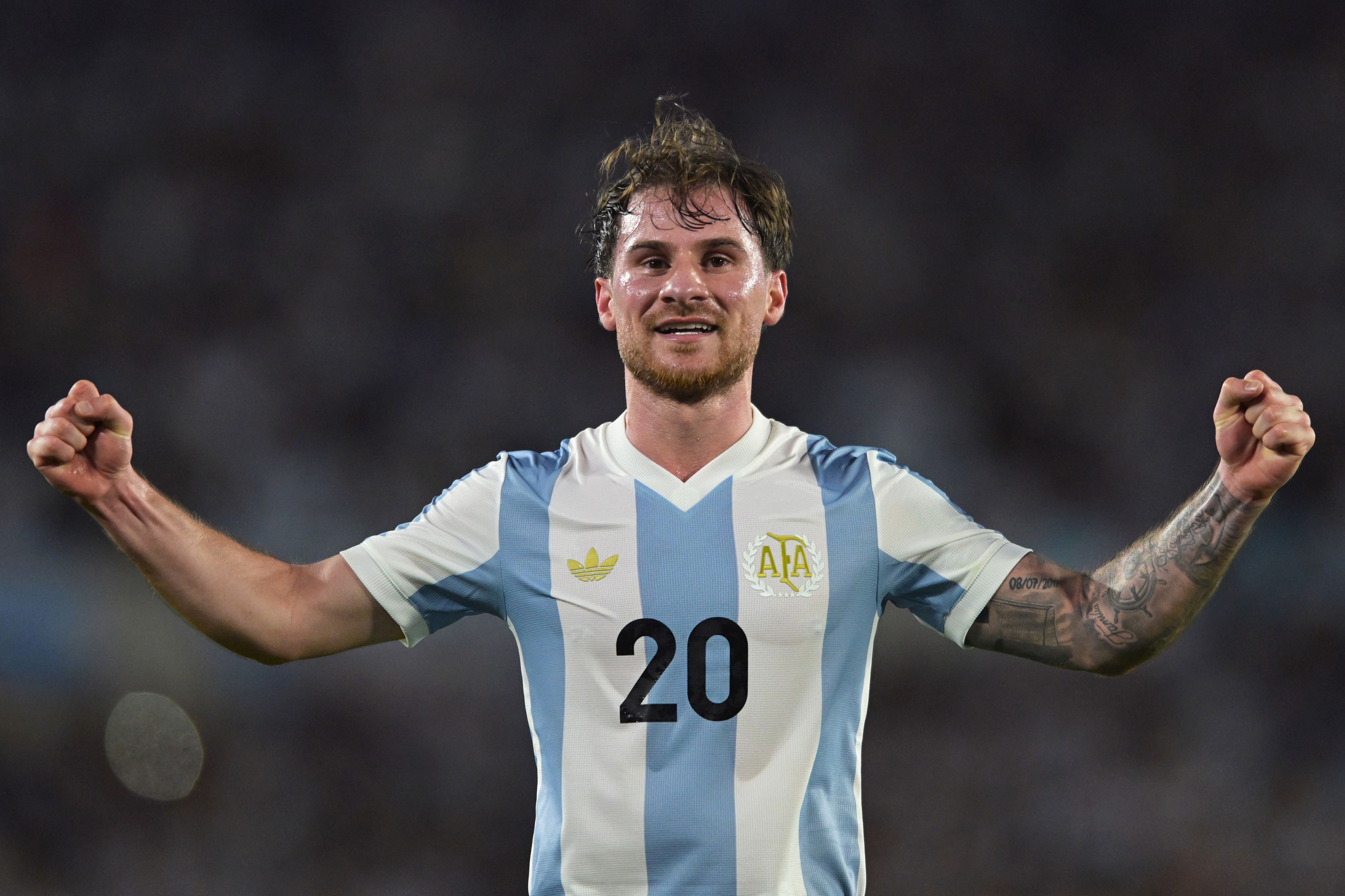 Alexis Mac Allister for Argentina against Brazil