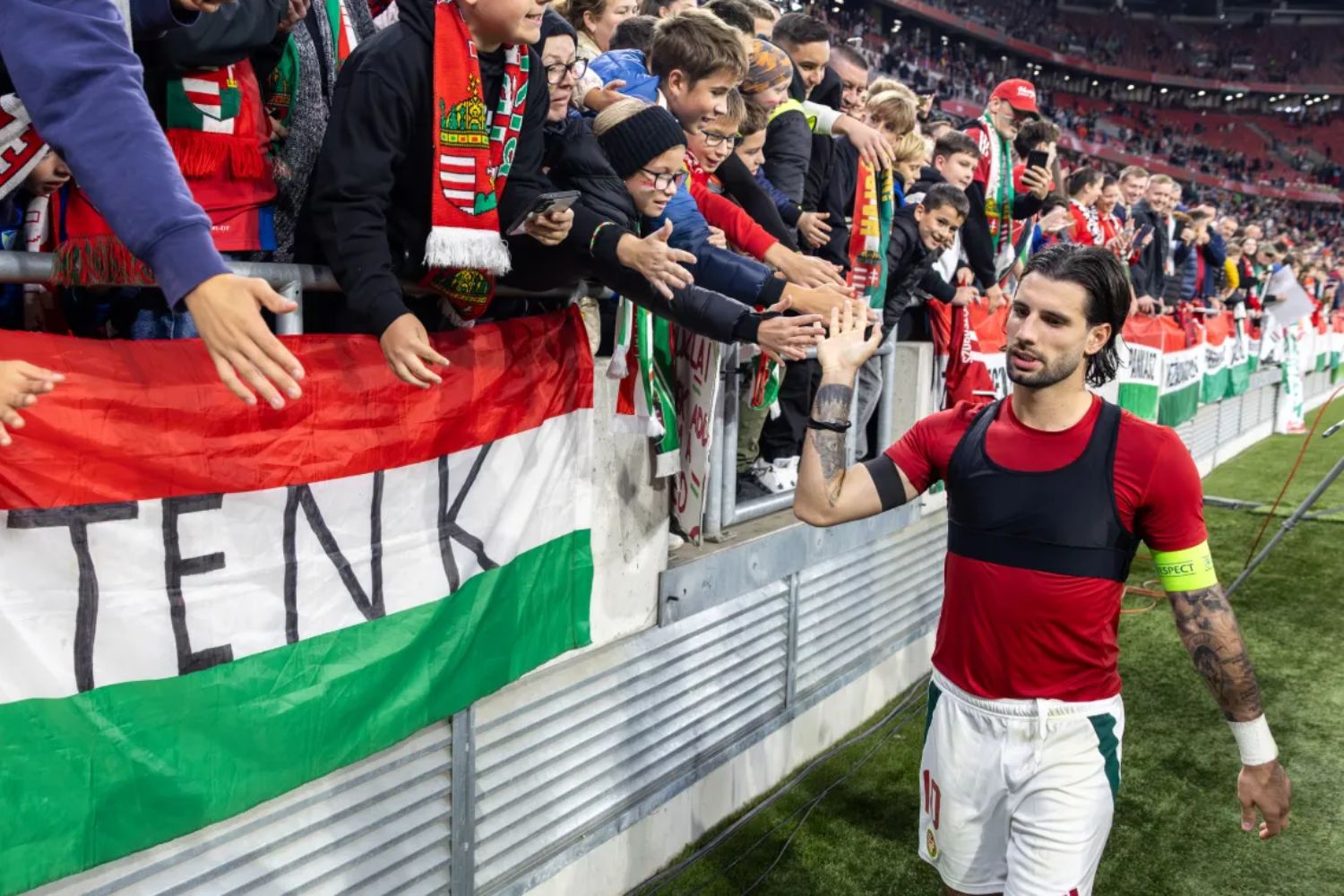 Dominik Szoboszlai after Hungary beat Armenia