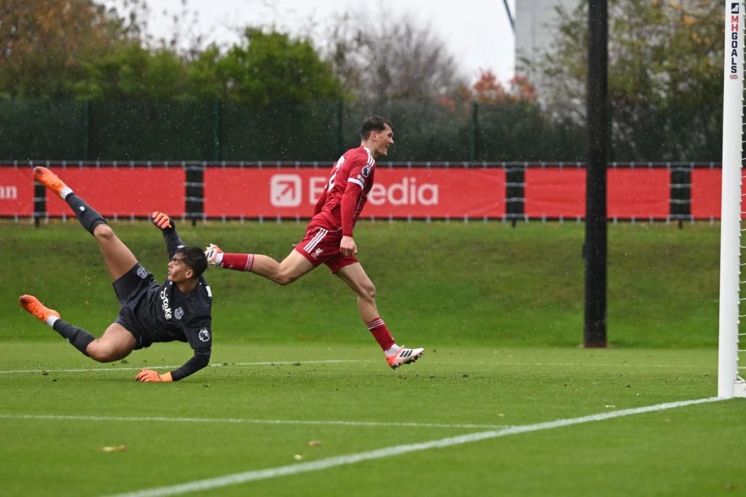 Calvin Ramsay scores against Everton U21s