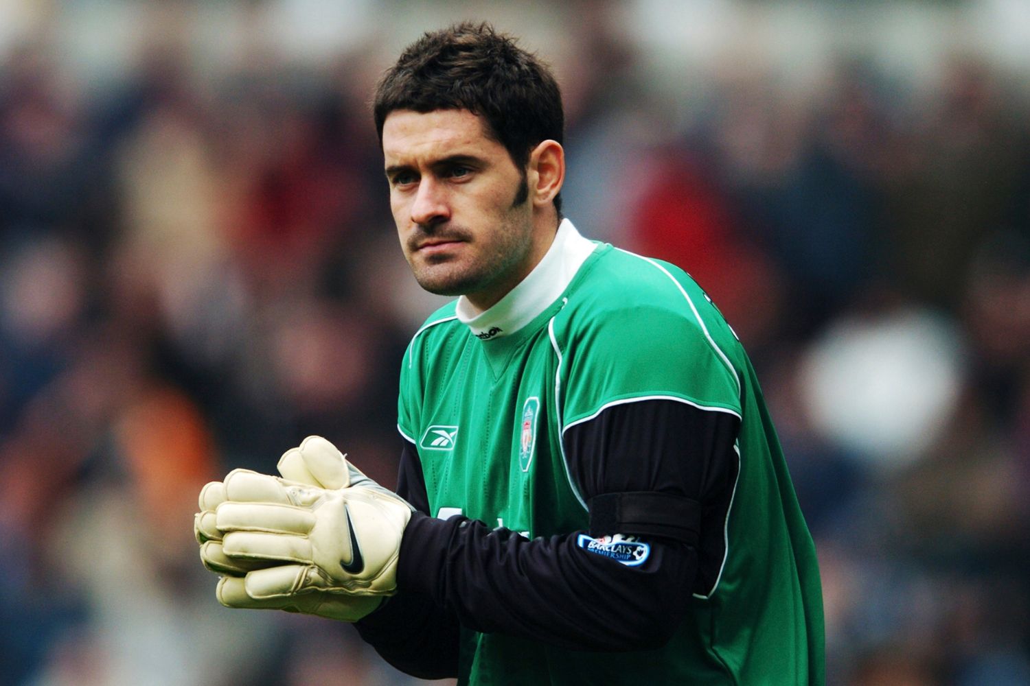 Scott Carson in goal for Liverpool