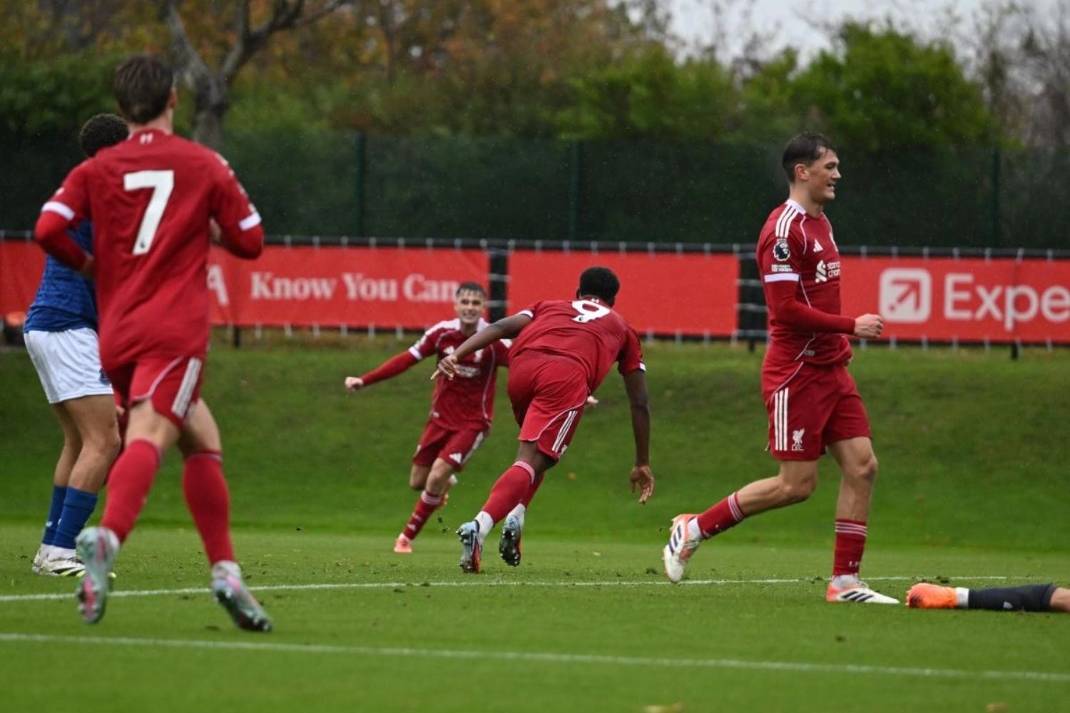 Keyrol Figueroa scores against Everton U21s