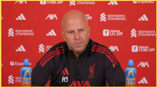 Arne Slot's pre-Bournemouth injury update