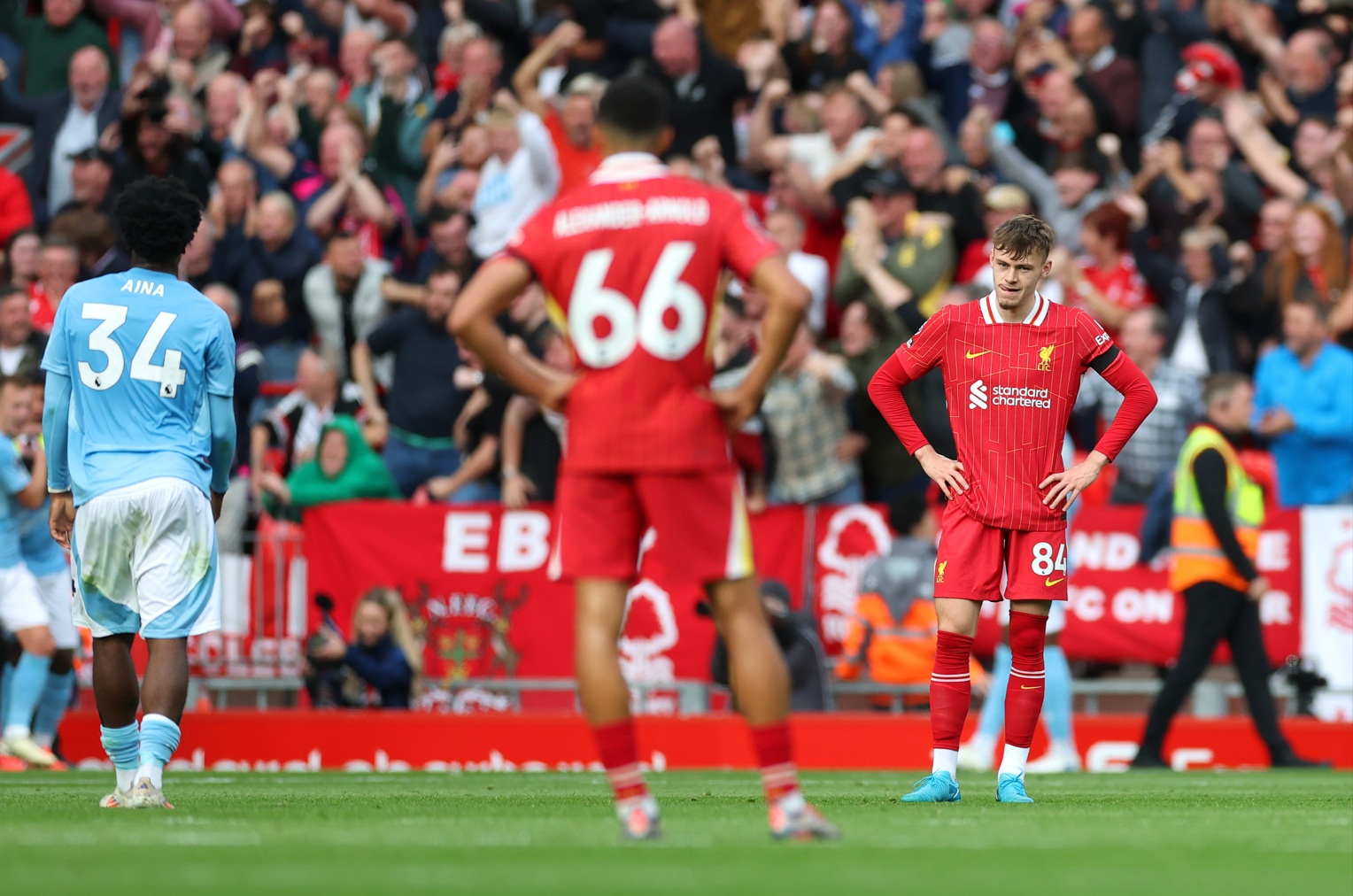 Liverpool bounced back from losing to Nottingham Forest in the early weeks of last season