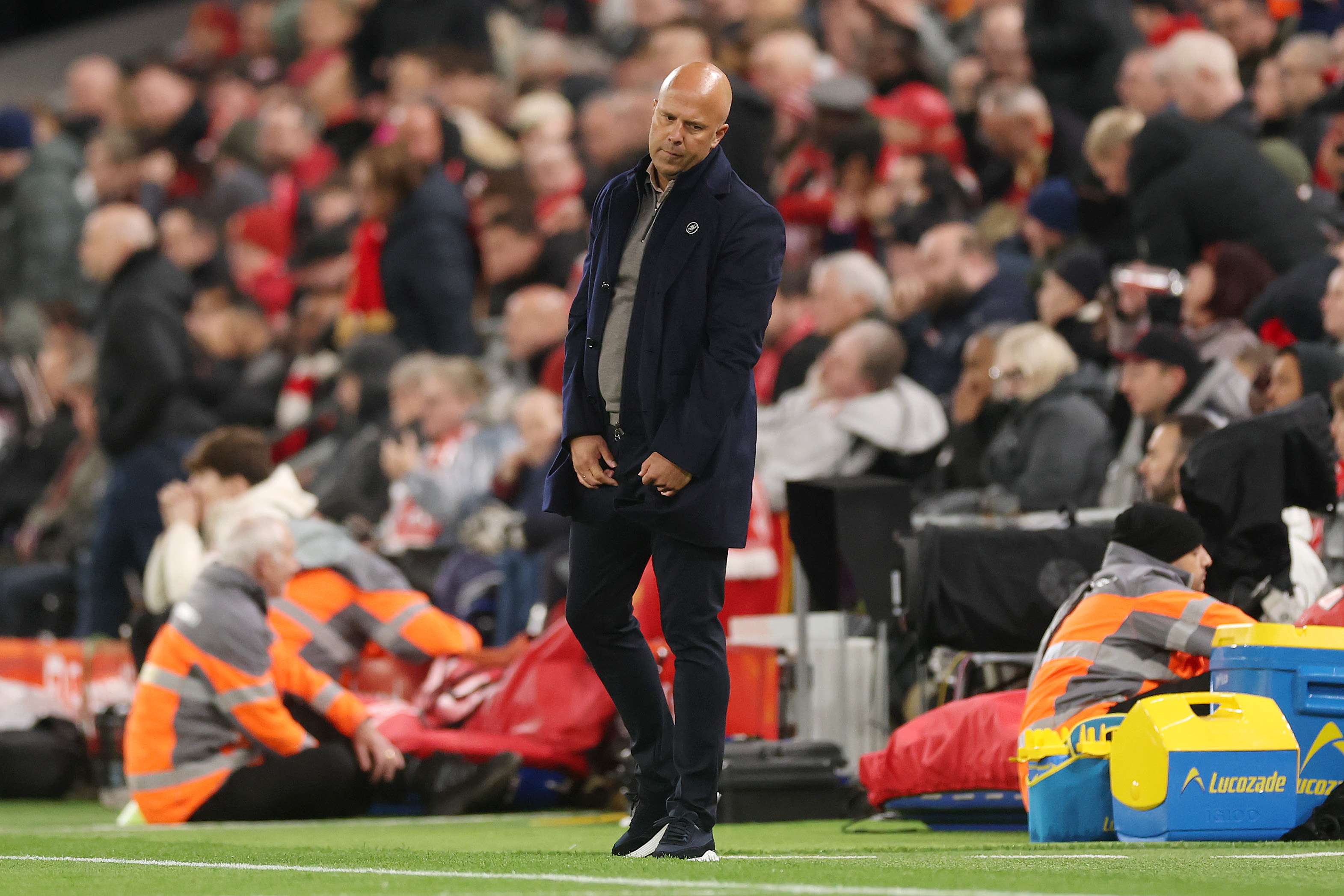 Arne Slot has been accused of 'talking himself into trouble' amid Liverpool's slump in form