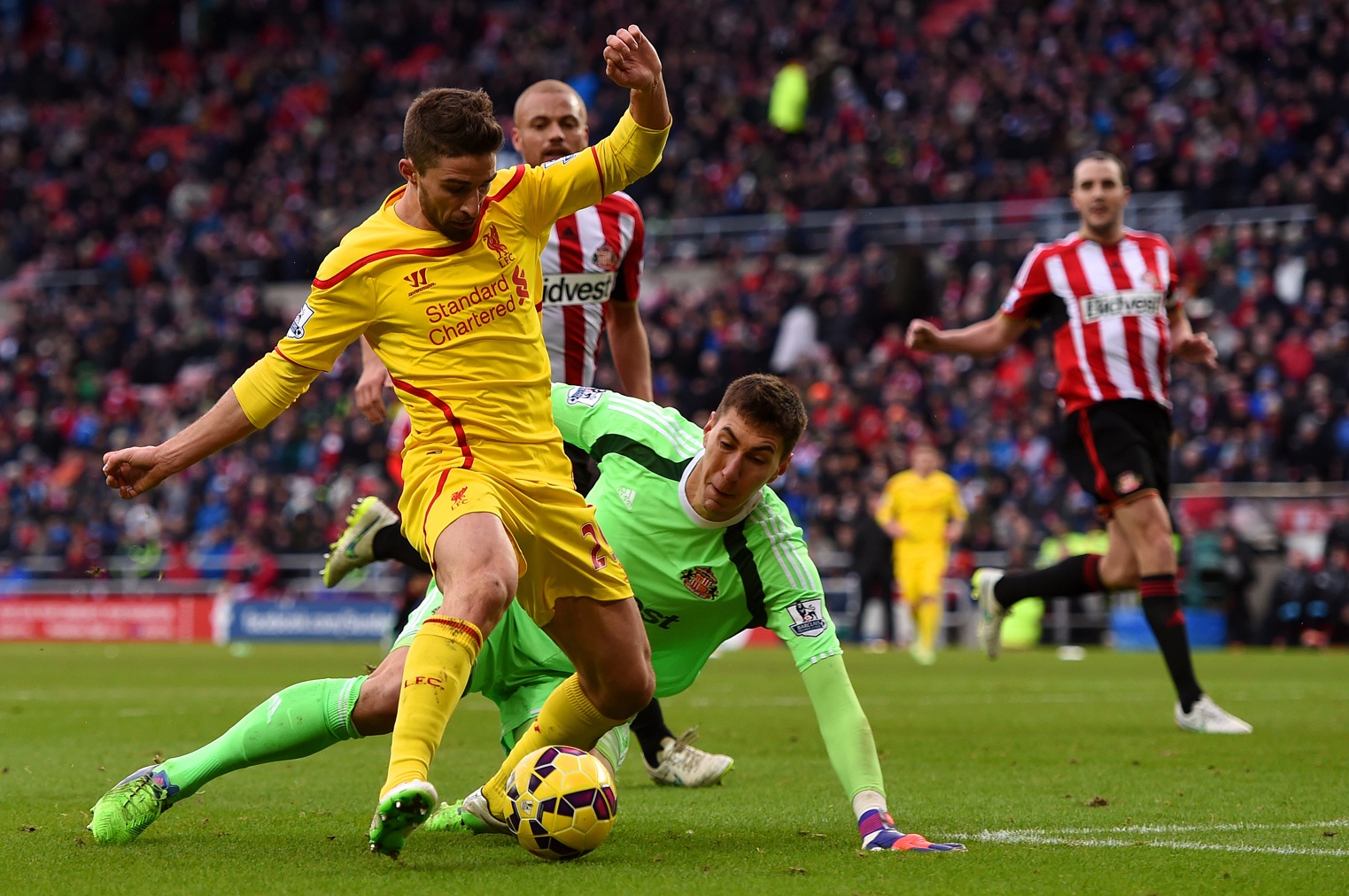 Ten years after playing for Liverpool, Fabio Borini is now at Salford in League Two