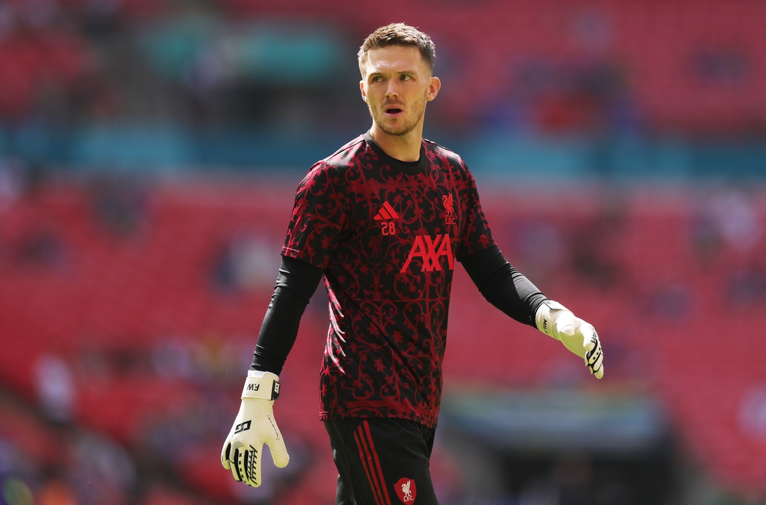 Freddie Woodman is in line to make his official Liverpool debut against Crystal Palace on Wednesday night