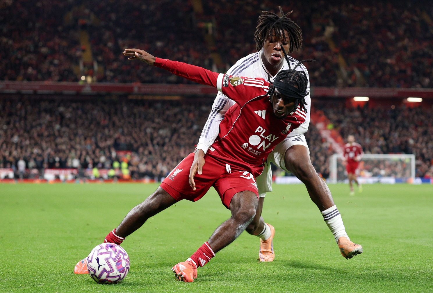 Jeremie Frimpong hasn't yet been able to hold down a regular starting berth at Liverpool