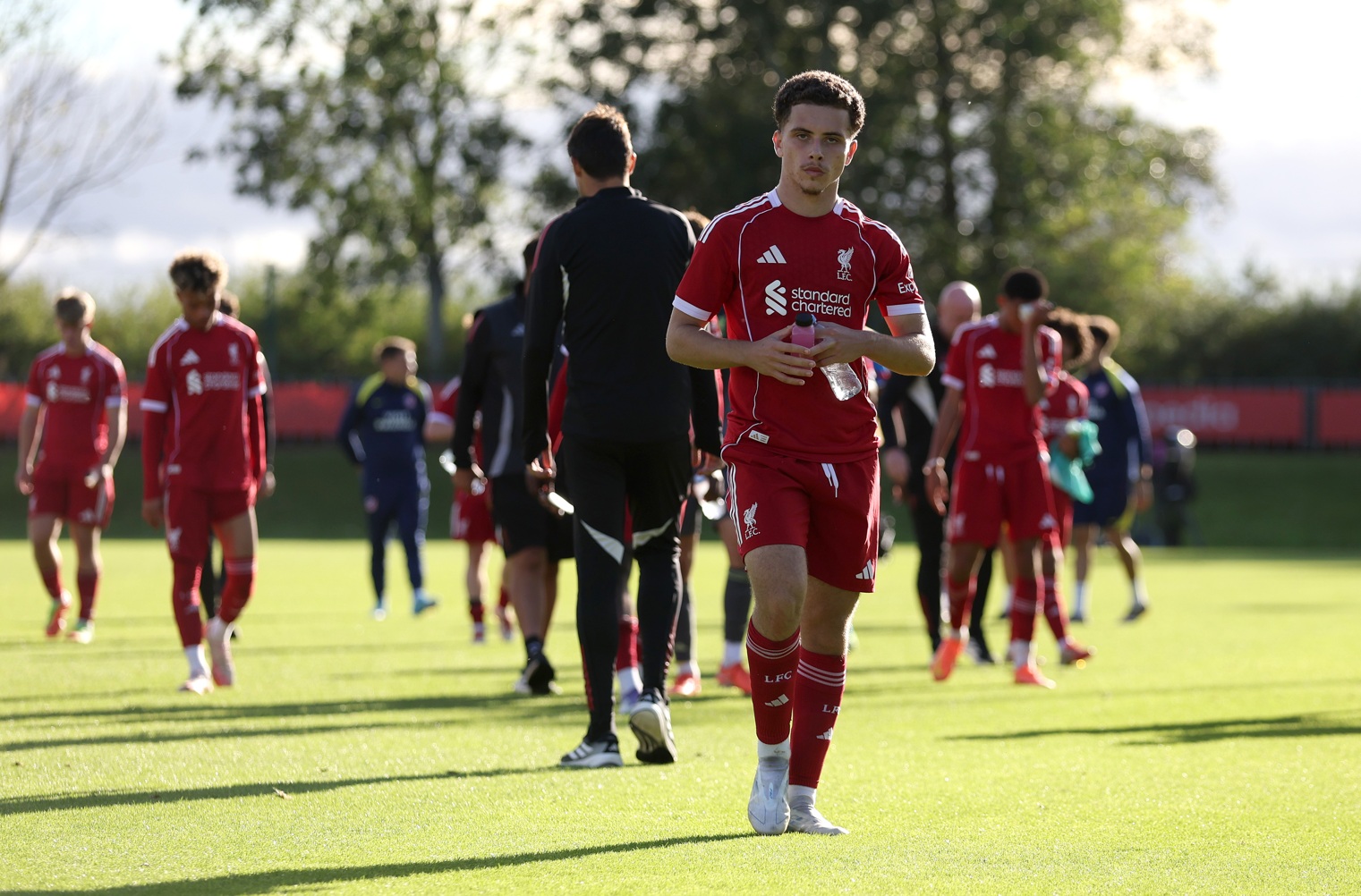 Kieran Morrison has been superb for Liverpool under-19s against Eintracht Frankfurt in the UEFA Youth League