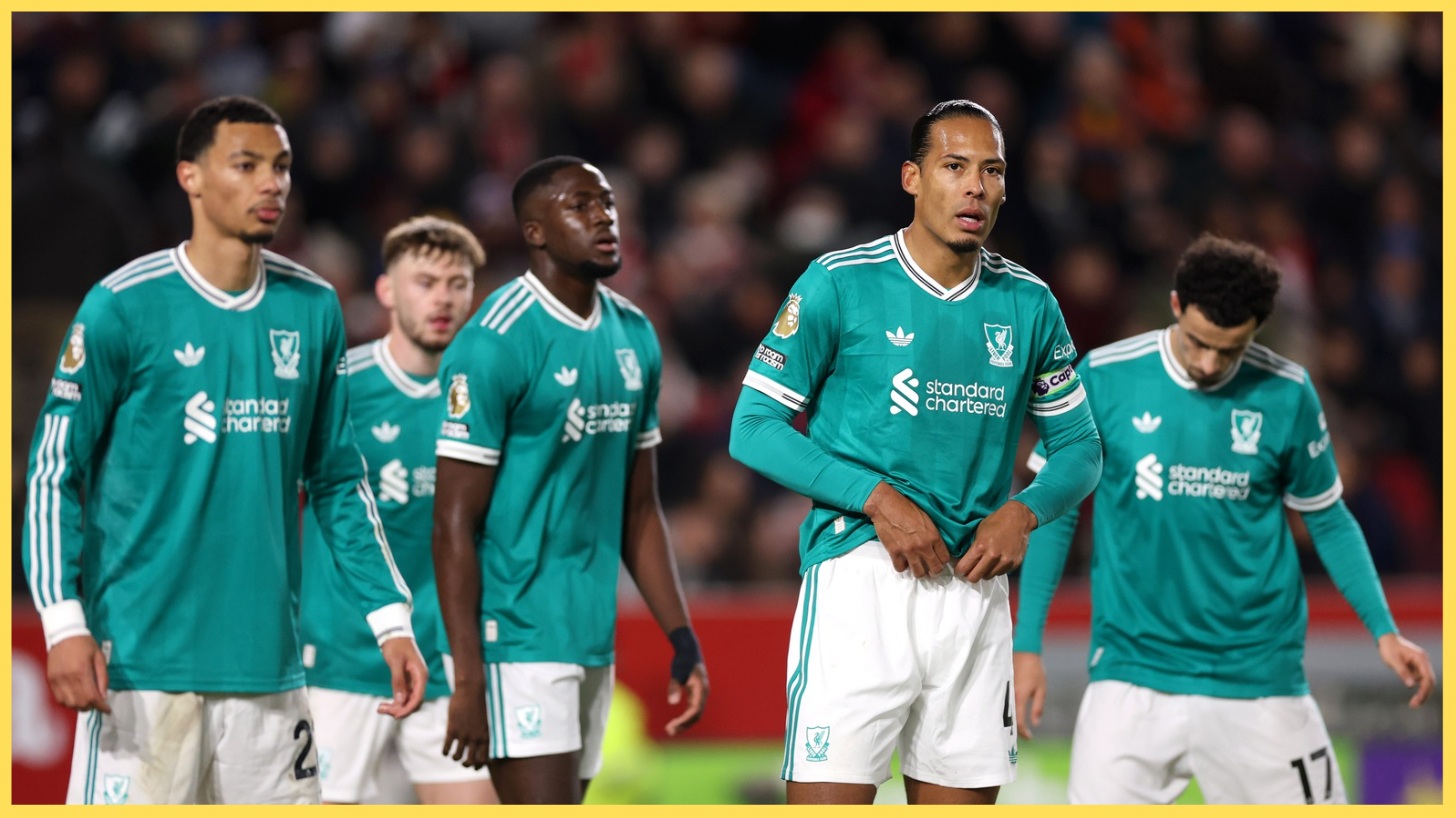 Liverpool have lost four Premier League games in a row