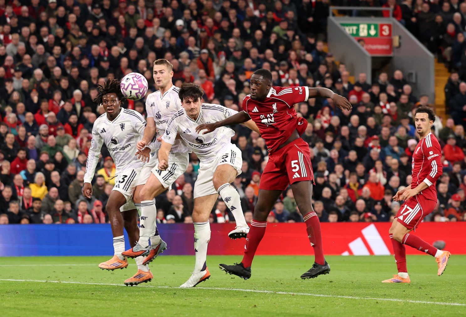 Liverpool's defeat to Manchester United was their fourth in a row in all competitions