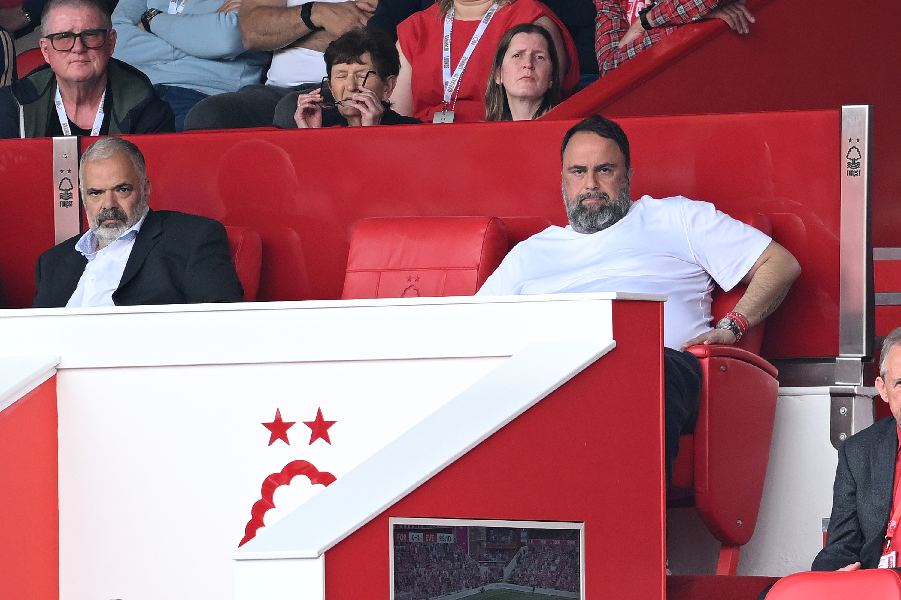 Evangelos Marinakis has already sacked two managers at Nottingham Forest this season