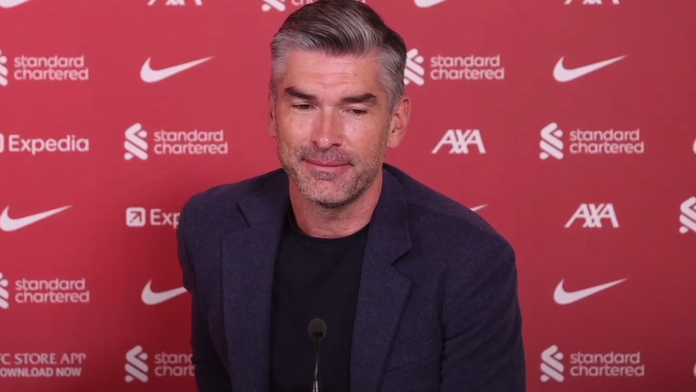 Liverpool sporting director Richard Hughes oversaw Antoine Semenyo's transfer to Bournemouth in 2023