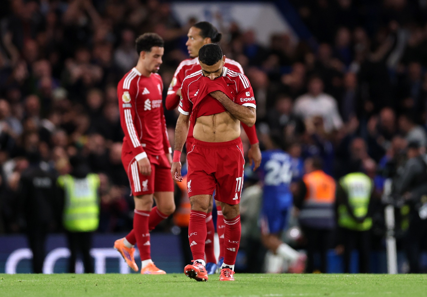 Mo Salah has now gone five matches without a goal for Liverpool