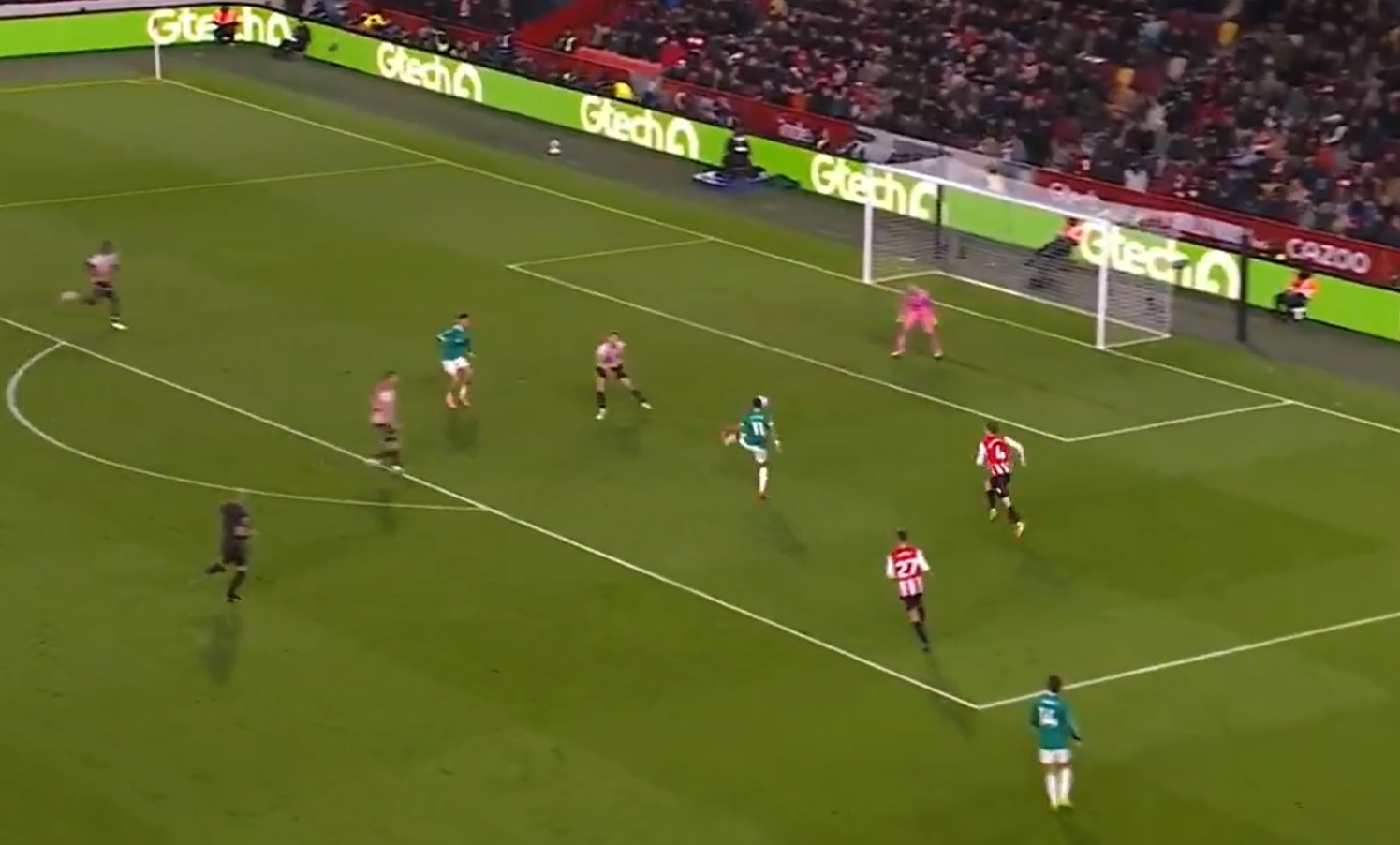 Mo Salah scored a stupendous goal in Liverpool's 3-2 defeat at Brentford