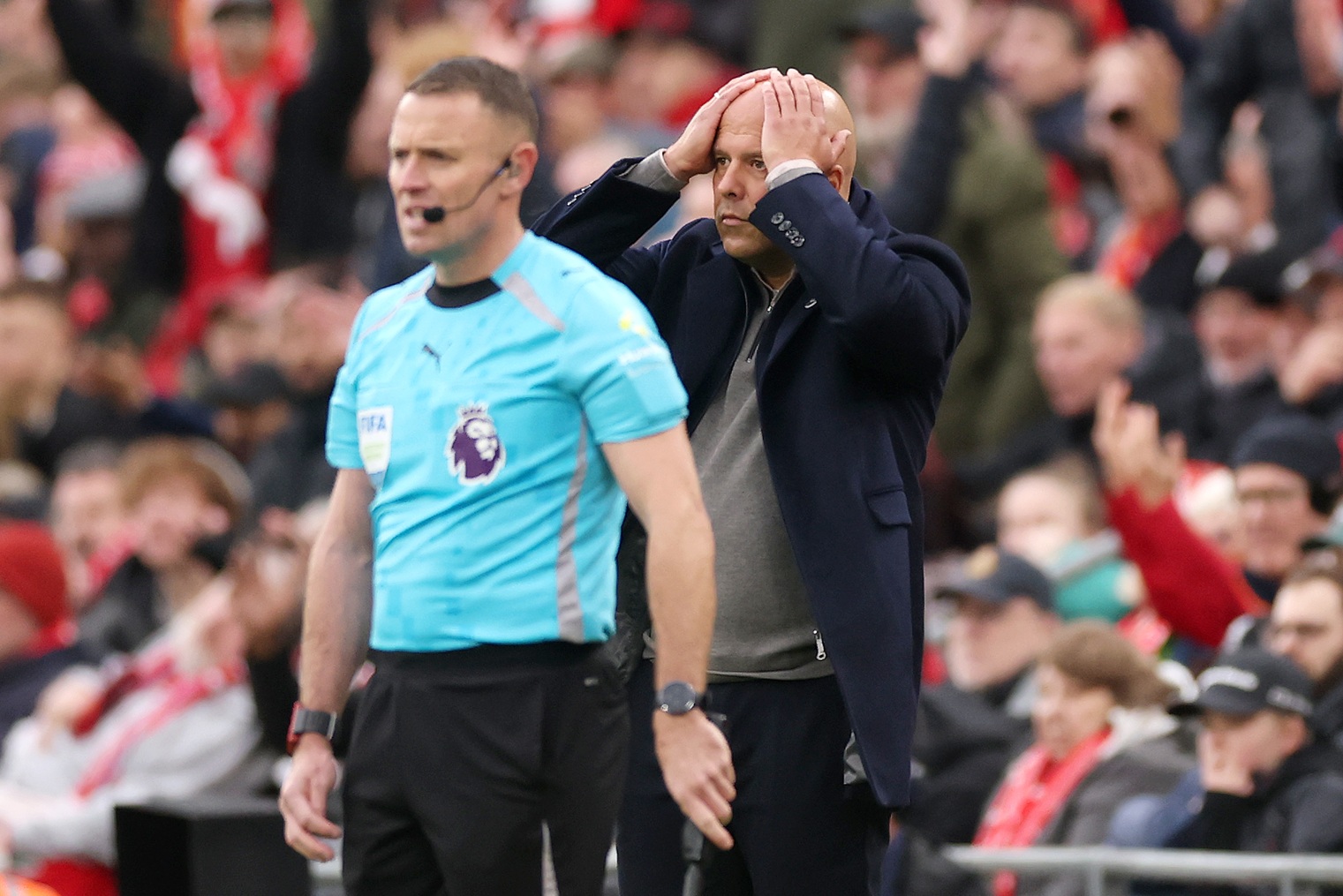 Arne Slot has seen his Liverpool side fall to four consecutive defeats