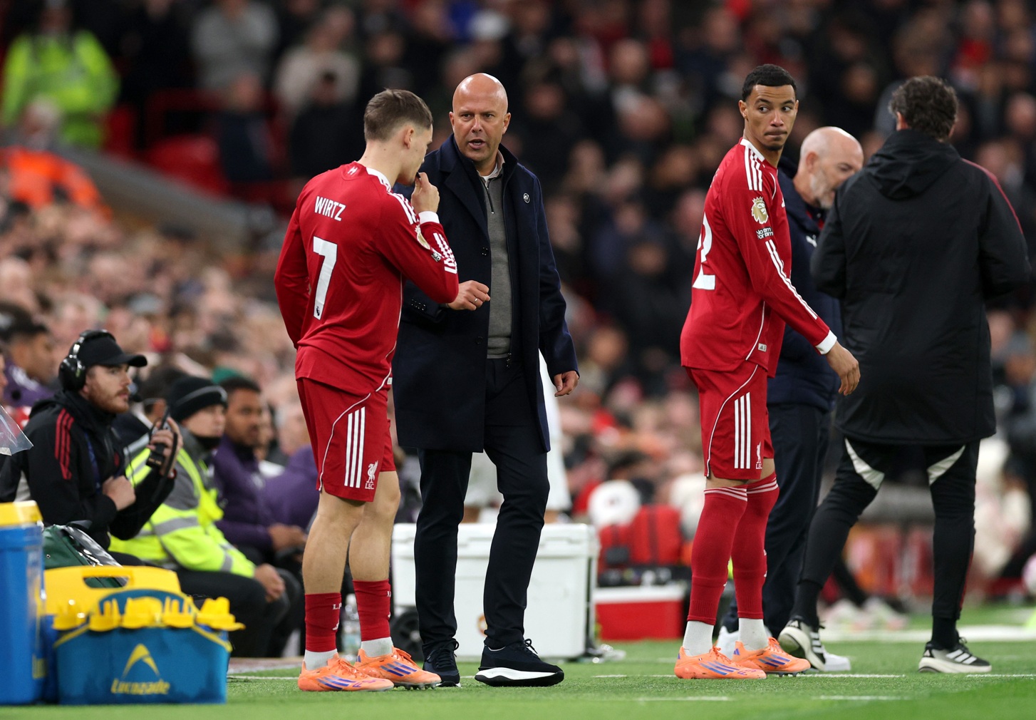 Florian Wirtz and Hugo Ekitike haven't started in Liverpool's last two matches