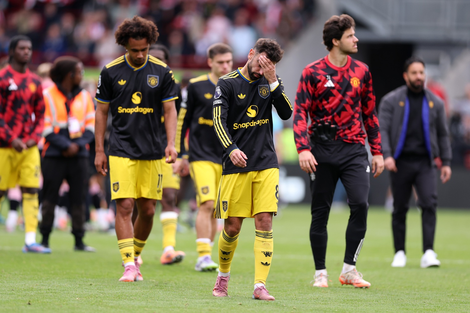 Manchester United have the fourth-worst xG against in the Premier League so far this season