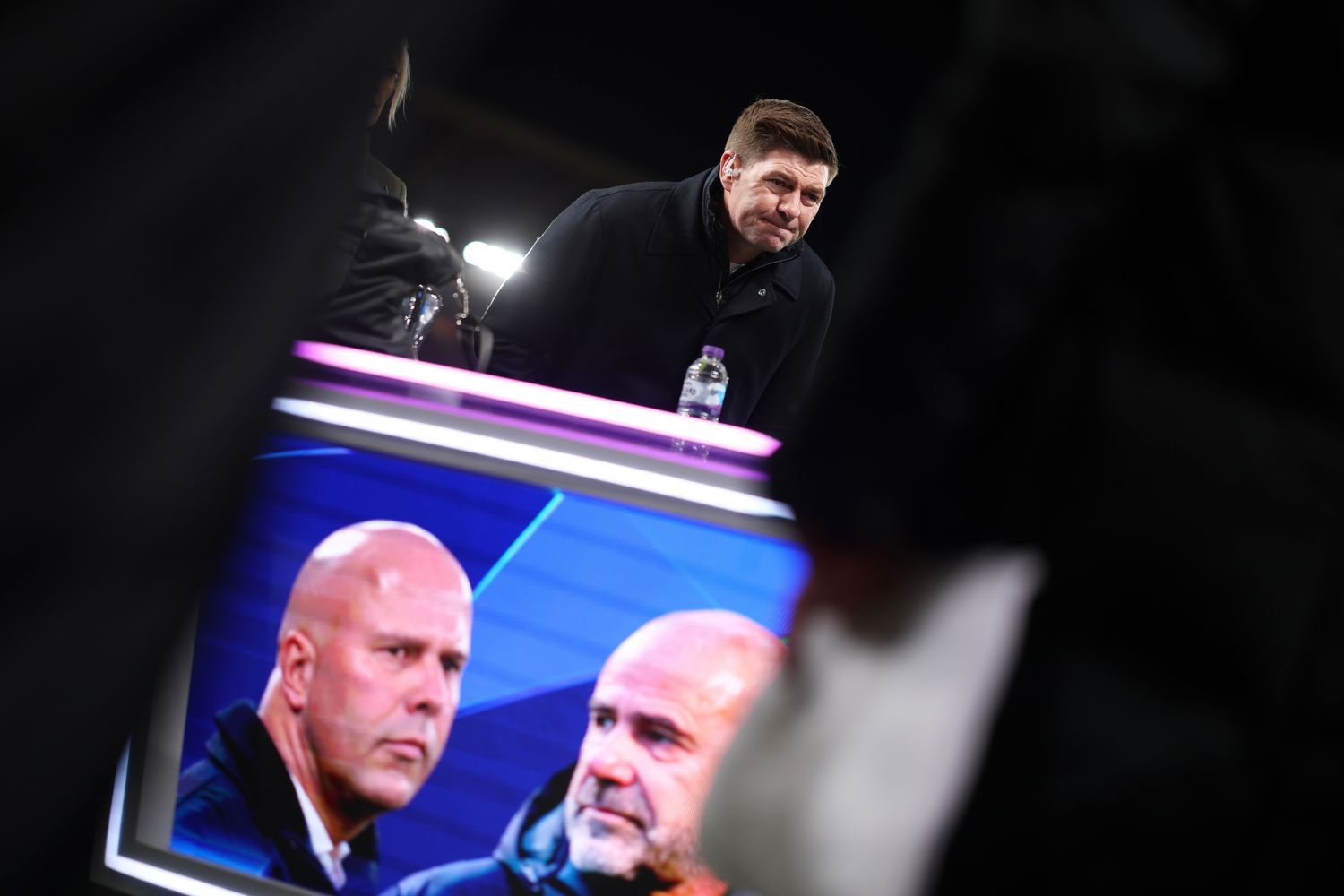 Steven Gerrard at Anfield for Liverpool vs PSV