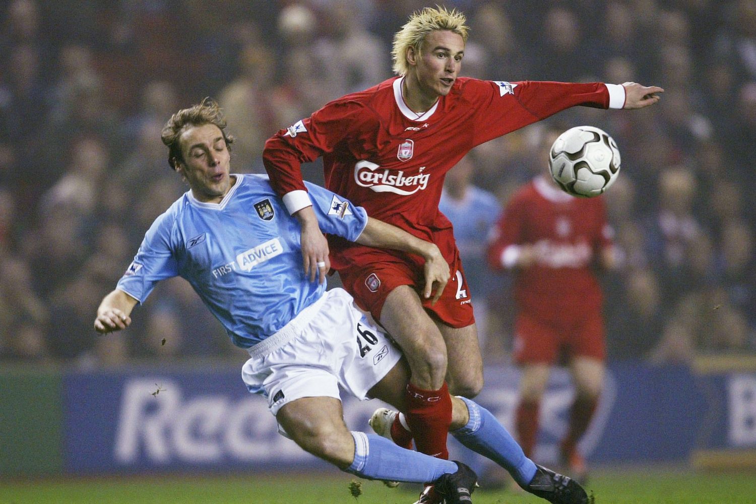Anthony Le Tallec against Manchester City in 2004