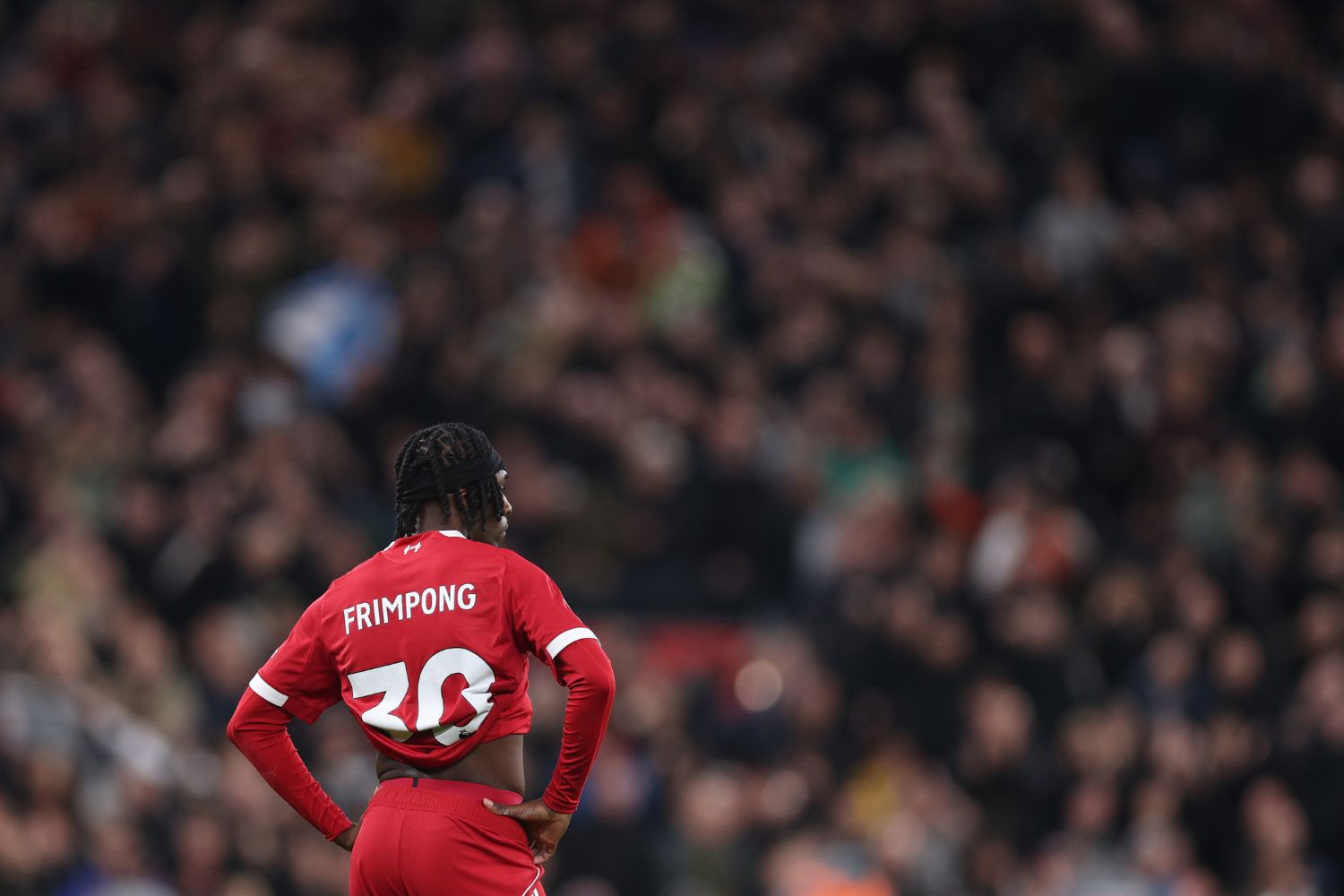 Jeremie Frimpong at Anfield
