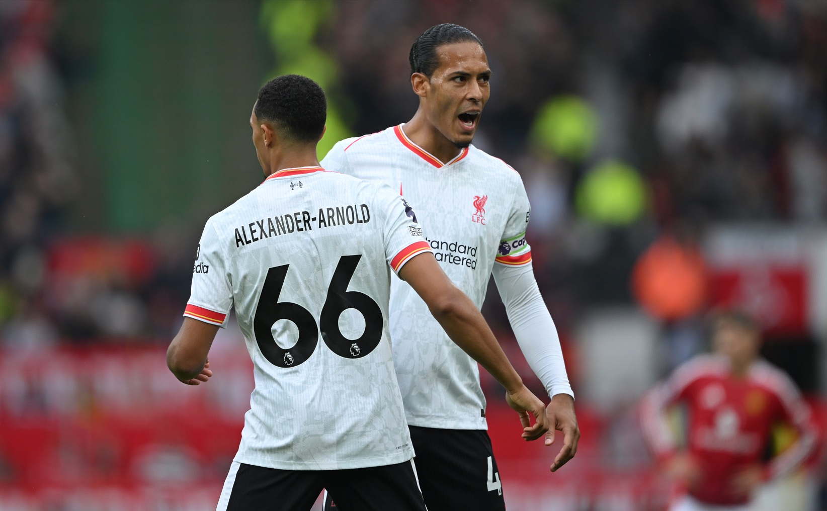Ex-Liverpool teammates Trent Alexander-Arnold and Virgil van Dijk will be on opposing sides at Anfield on Tuesday