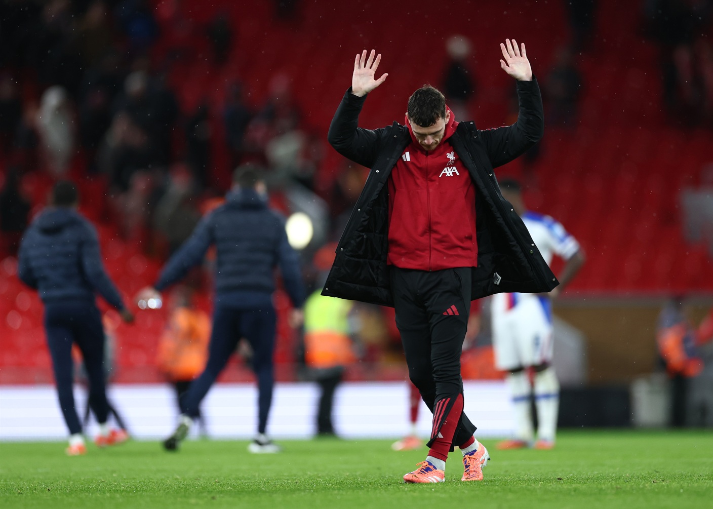 Andy Robertson starts ahead of Milos Kerkez at left-back for Liverpool against Aston Villa