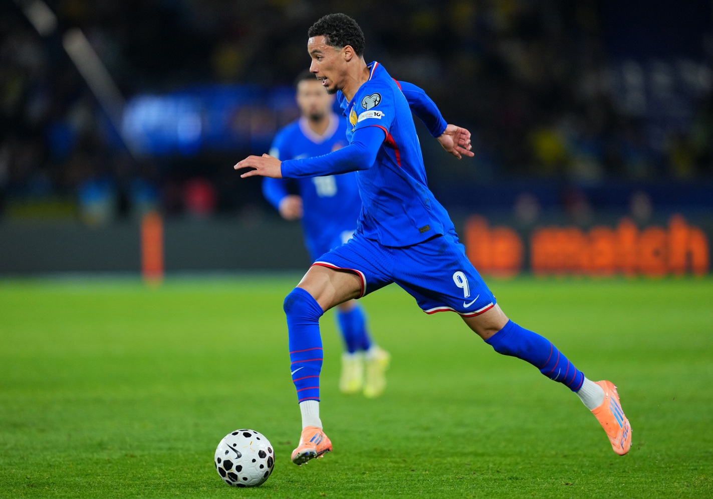 Hugo Ekitike saw plenty of game-time for France during the November international window
