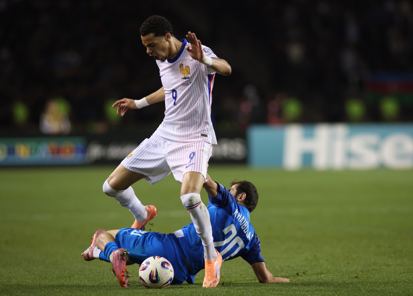 Many of the French media were critical of Hugo Ekitike's performance against Azerbaijan
