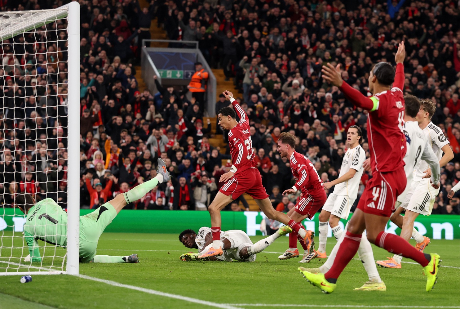 Liverpool beat Real Madrid in the Champions League on Tuesday