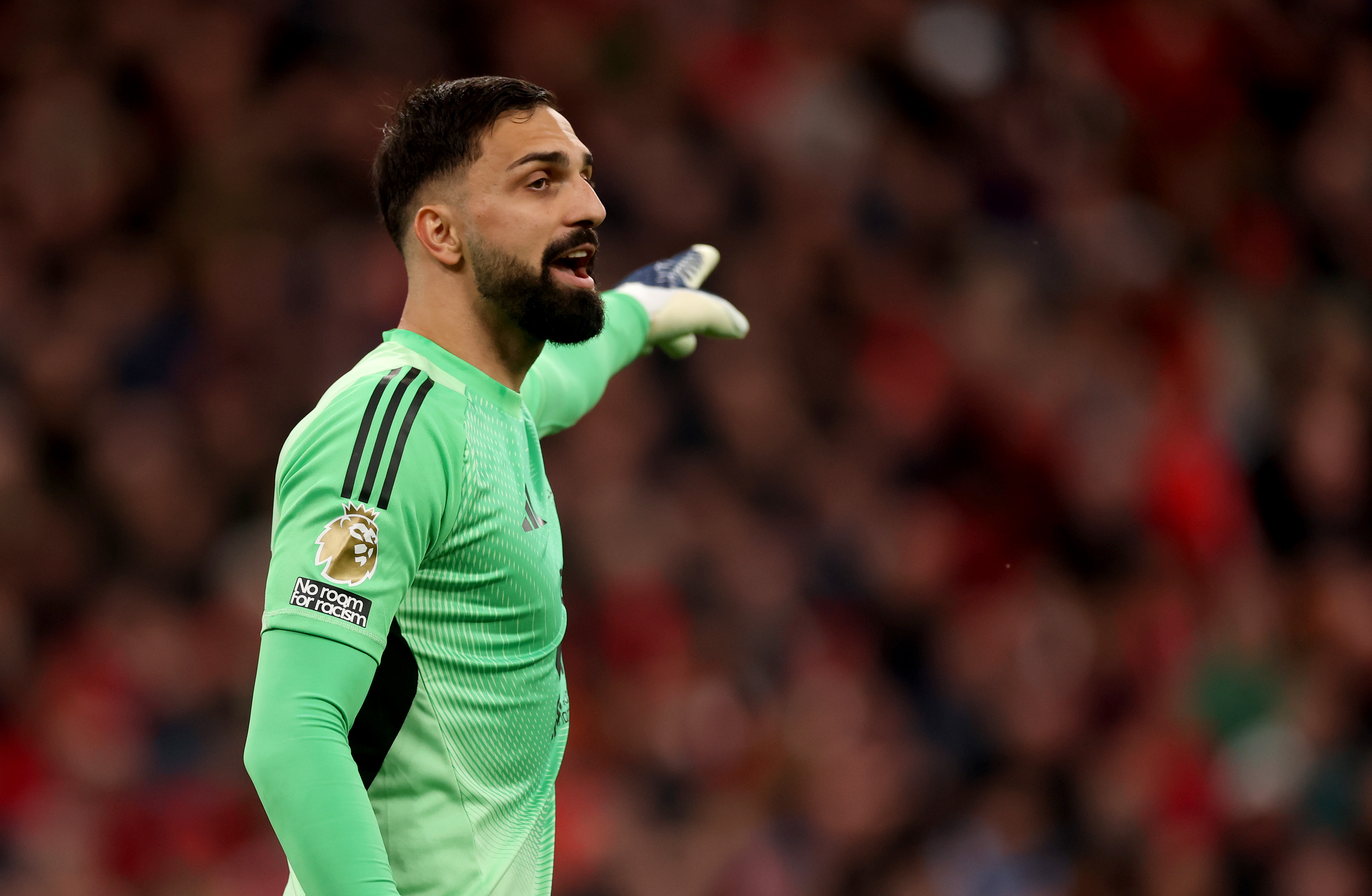 Giorgi Mamardashvili pulled off a brilliant save to prevent Liverpool from falling behind against Aston Villa