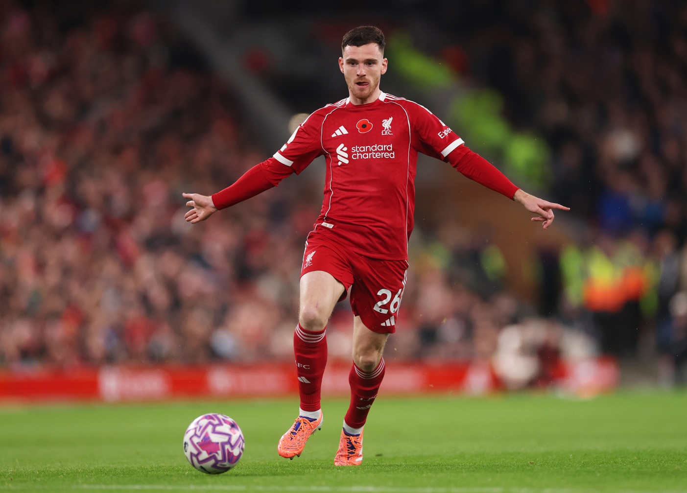 Andy Robertson has said that he's 'relaxed' about his contract situation at Liverpool