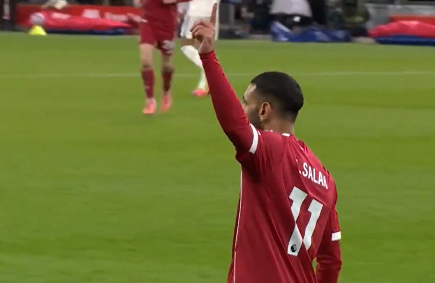 Mo Salah's celebration of his 250th Liverpool goal was understated 