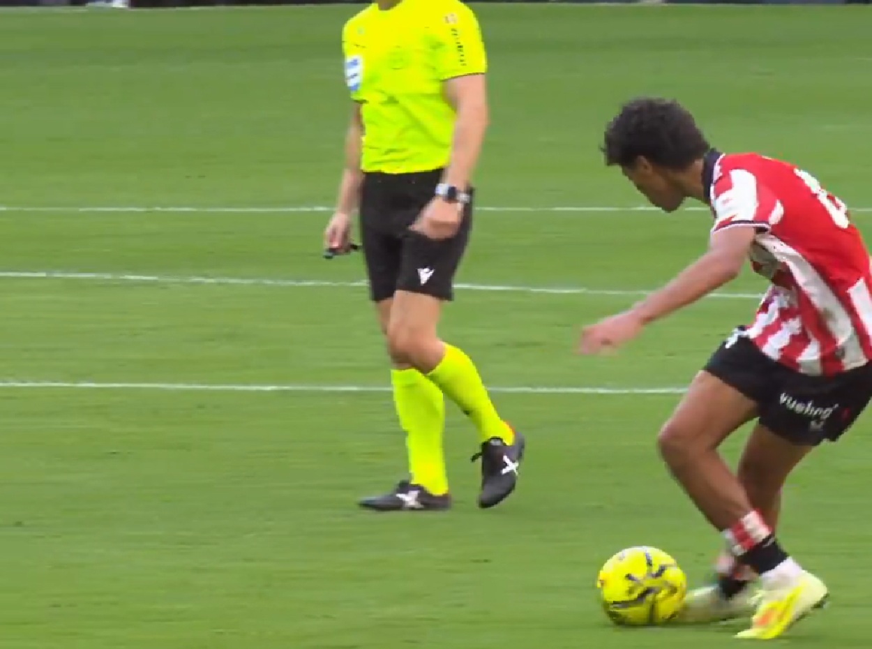 Bobby Firmino's cousin Selton Sanchez pulled off a delightful rabona on his LaLiga debut for Athletic Bilbao
