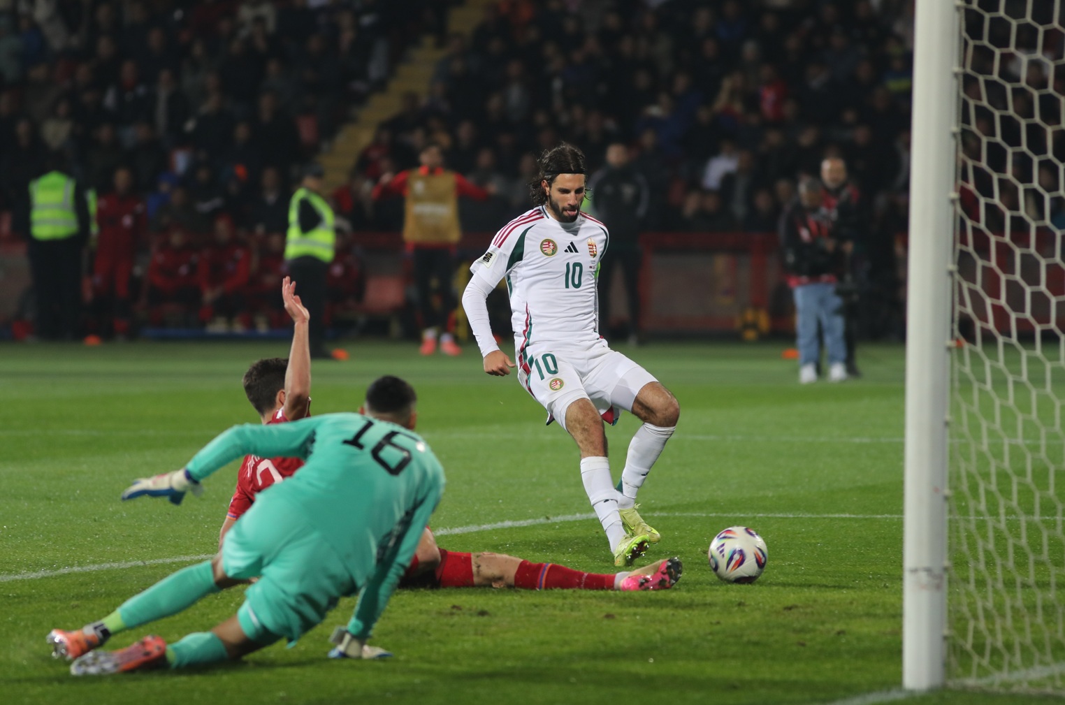 Dominik Szoboszlai helped Hungary to a narrow win over Armenia on Thursday