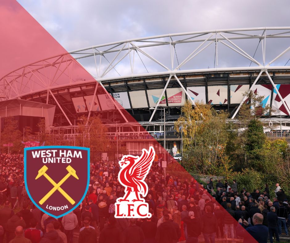 Liverpool take on West Ham at the London Stadium on Sunday afternoon
