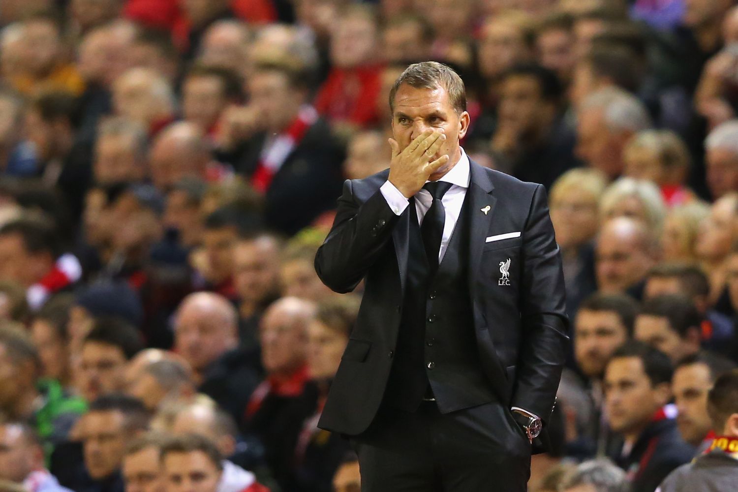Brendan Rodgers, Liverpool manager, in 2015