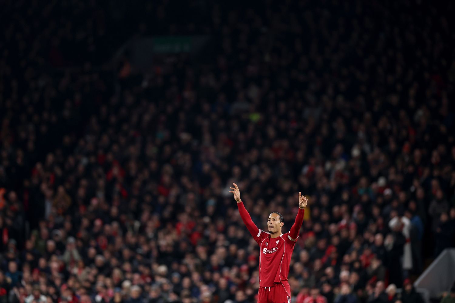 Virgil van Dijk against Sunderland