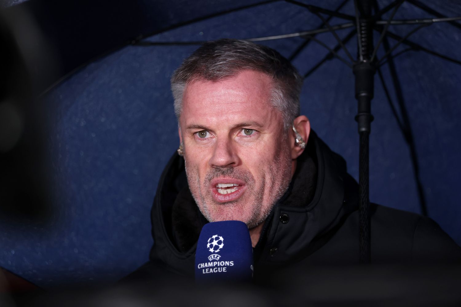 Jamie Carragher on punditry duty