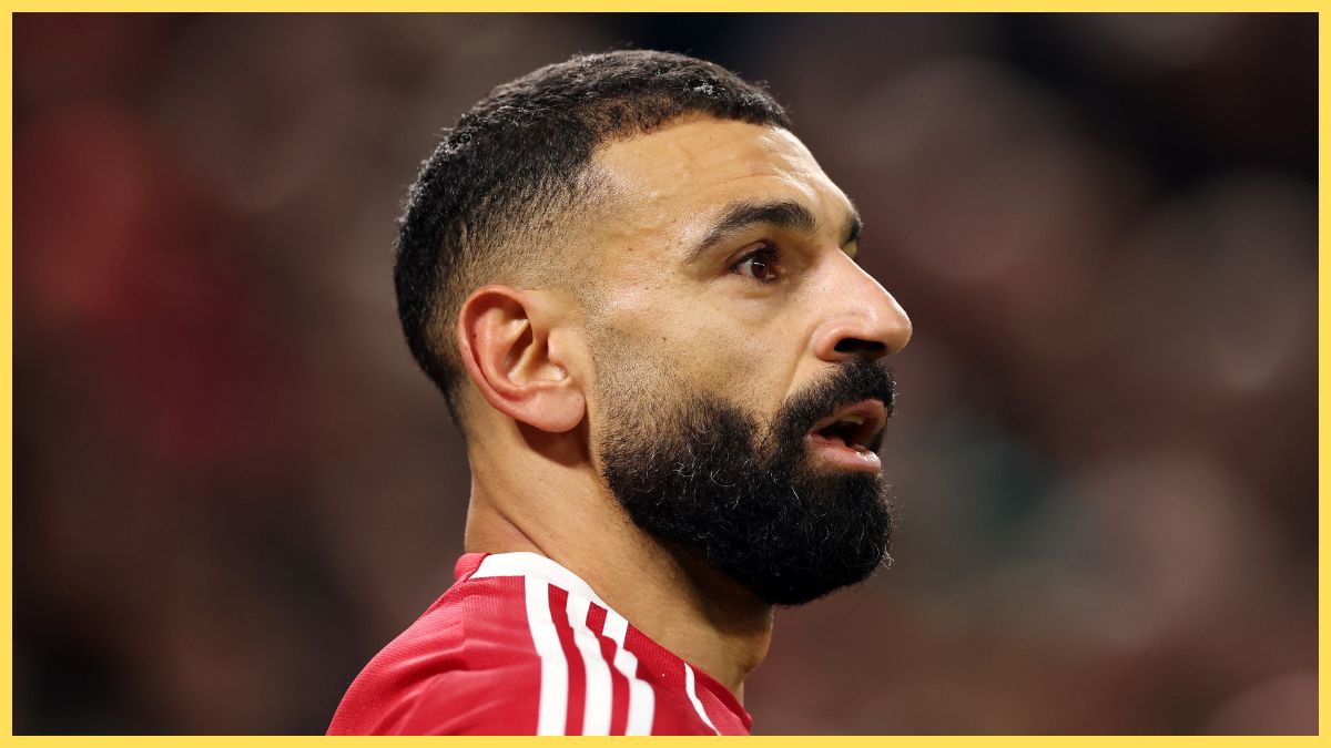 Mo Salah in action against Brighton